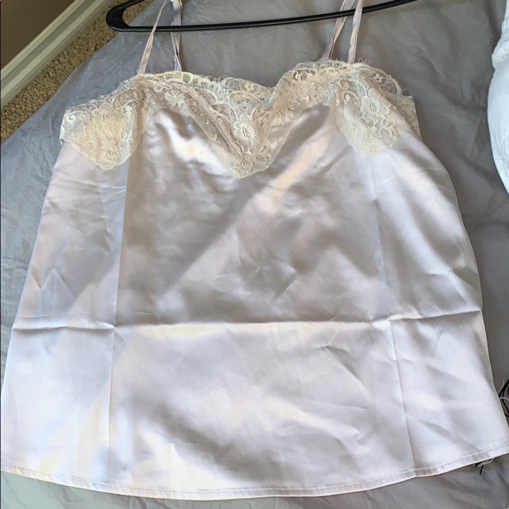 Camisole silk slip top